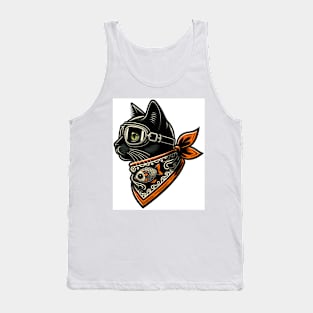 Adventure Cat is ready Tank Top